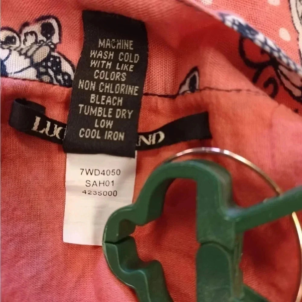 💥HOST PICK💥 Lucky Brand Boho Linen Blend  Wrap Skirt Size Small - Picture 10 of 10